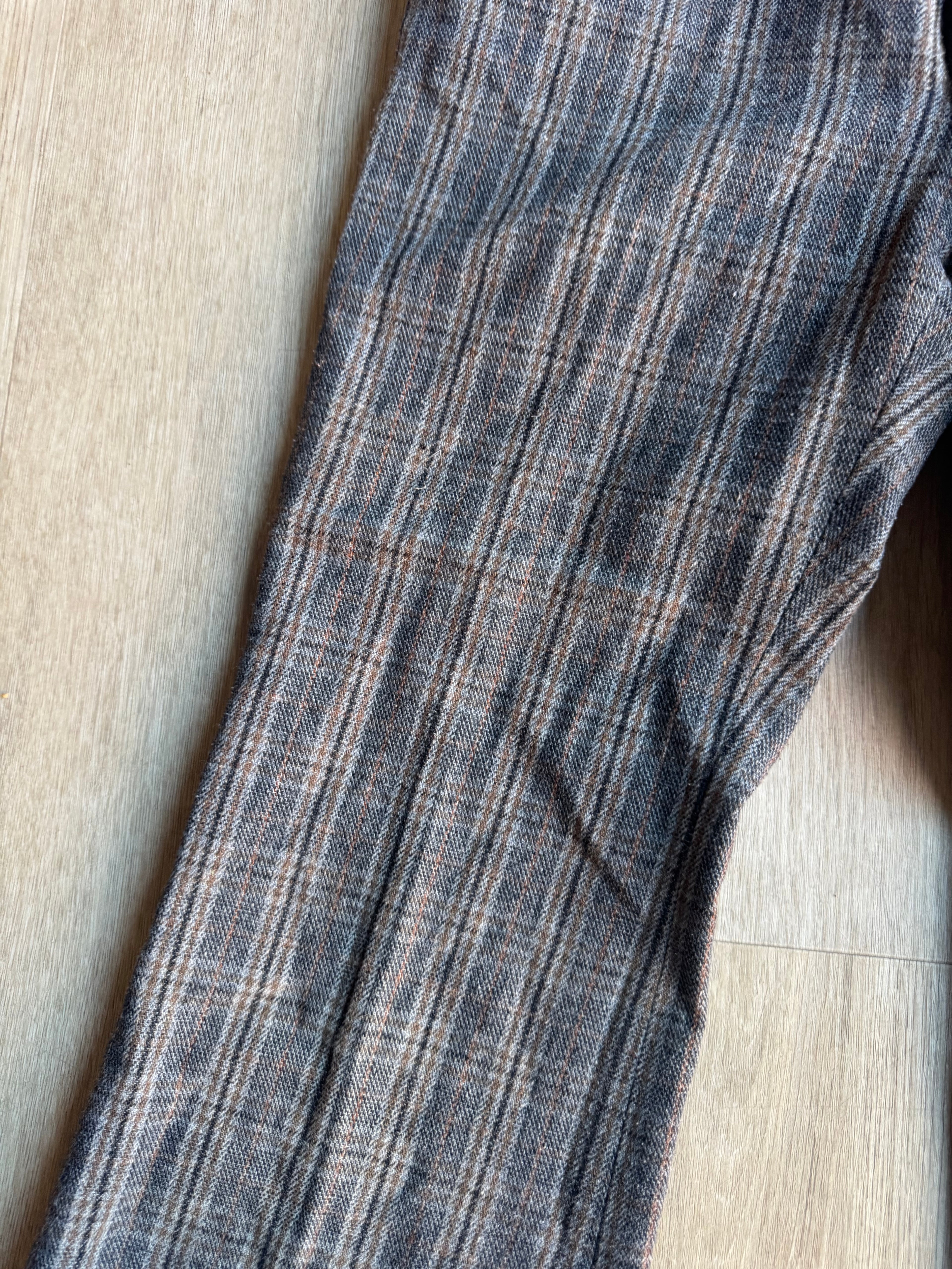 Pantalon à carreaux