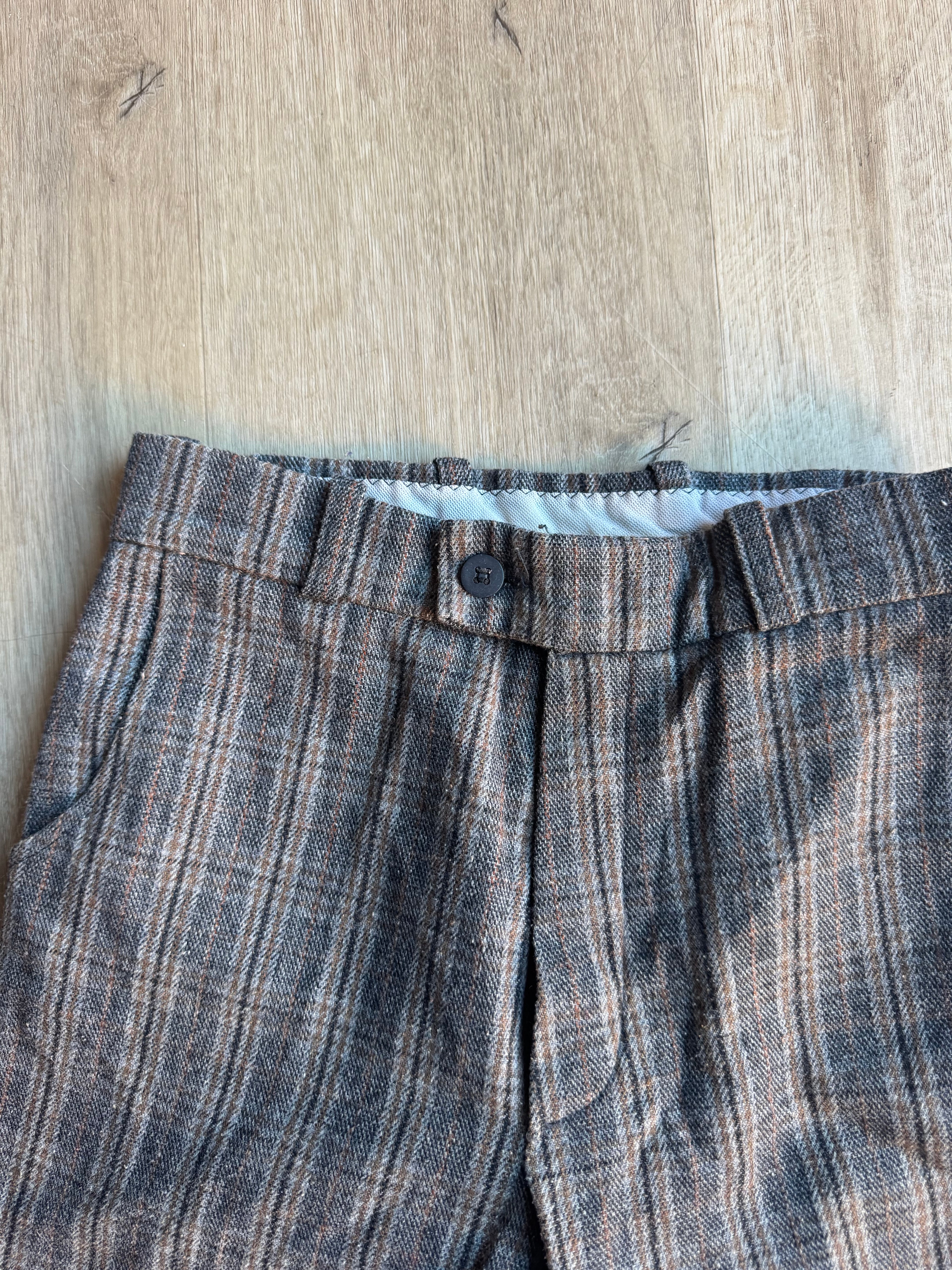 Pantalon à carreaux