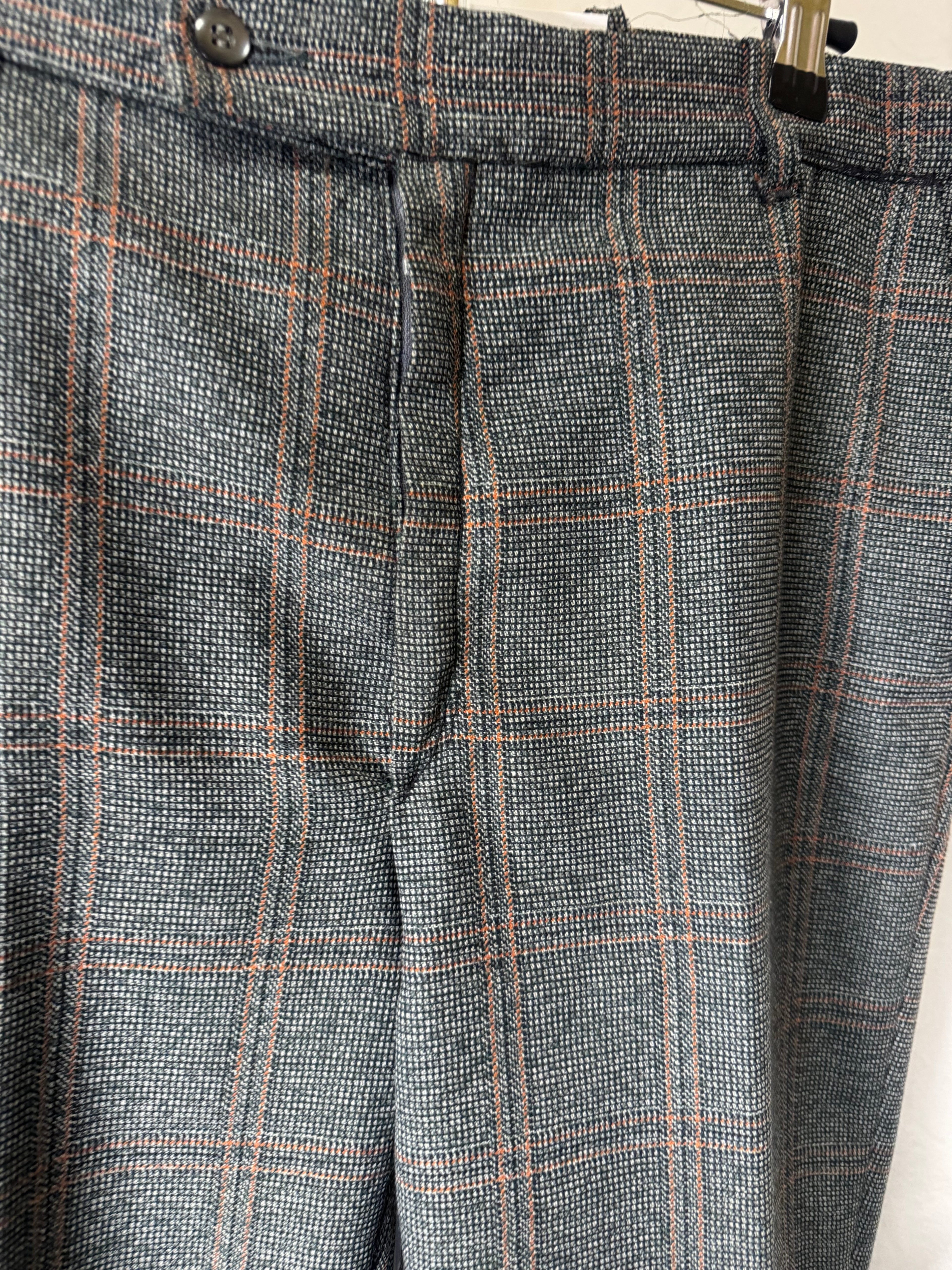 Pantalon à carreaux