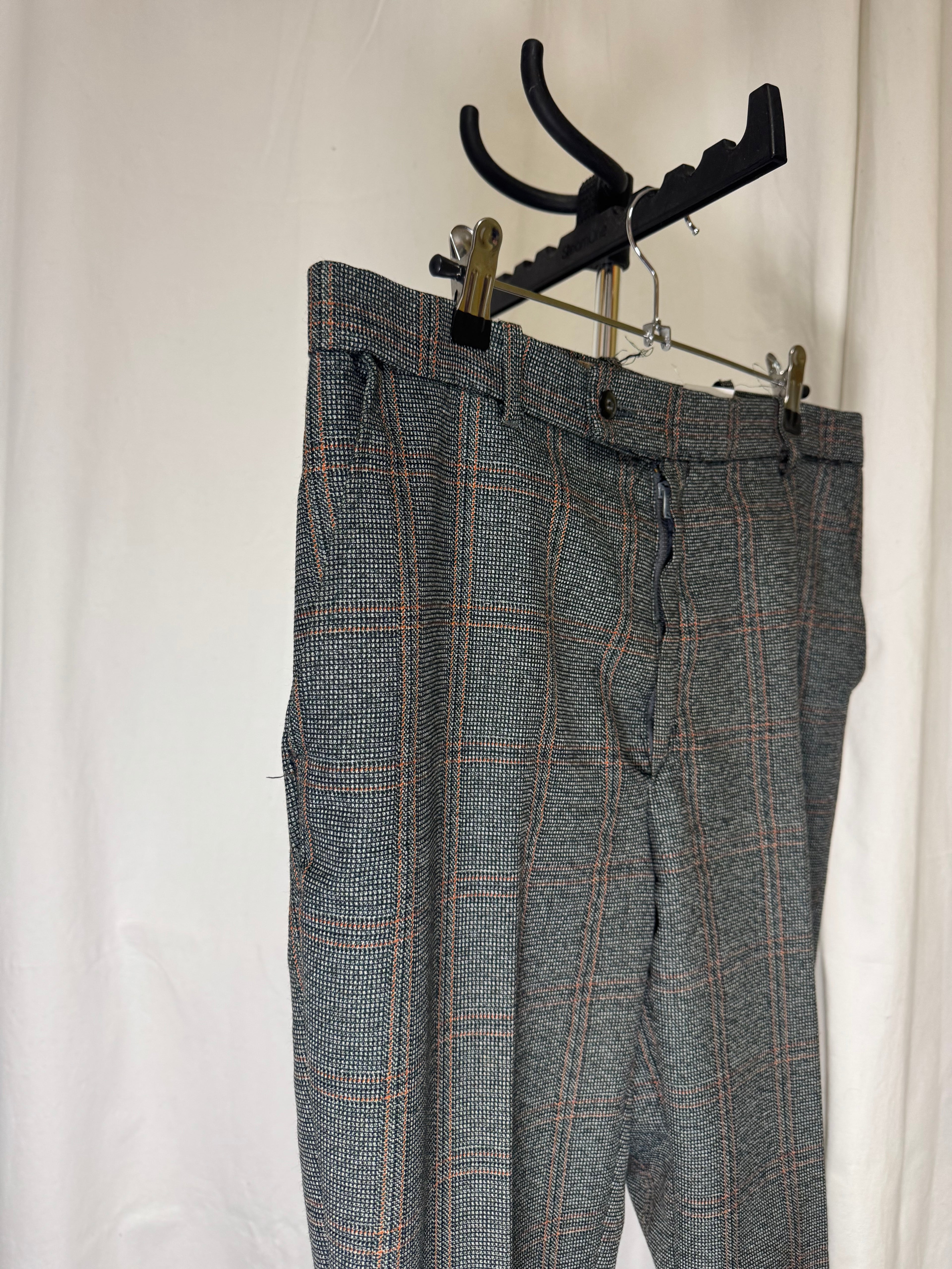 Pantalon à carreaux