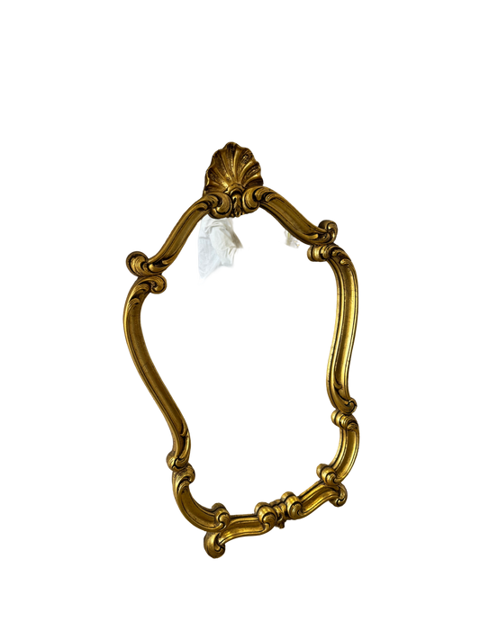 Miroir en bois doré