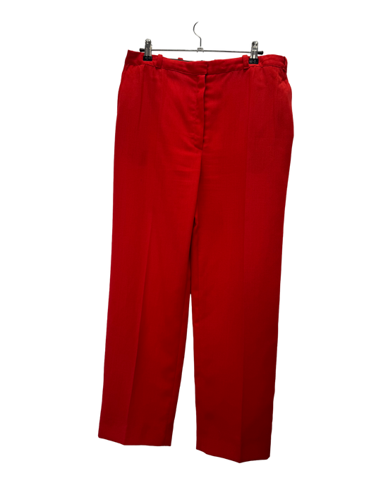 Pantalon de costume rouge