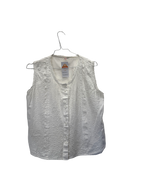 Chemise blanche brodée