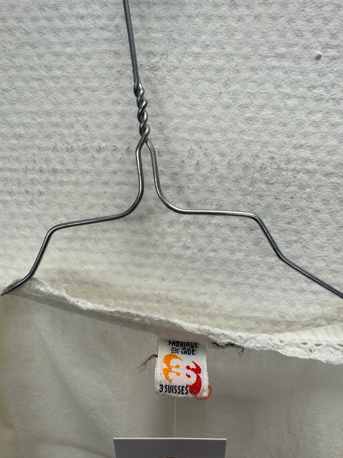 Chemise blanche brodée