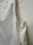Chemise blanche brodée