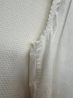 Chemise blanche brodée