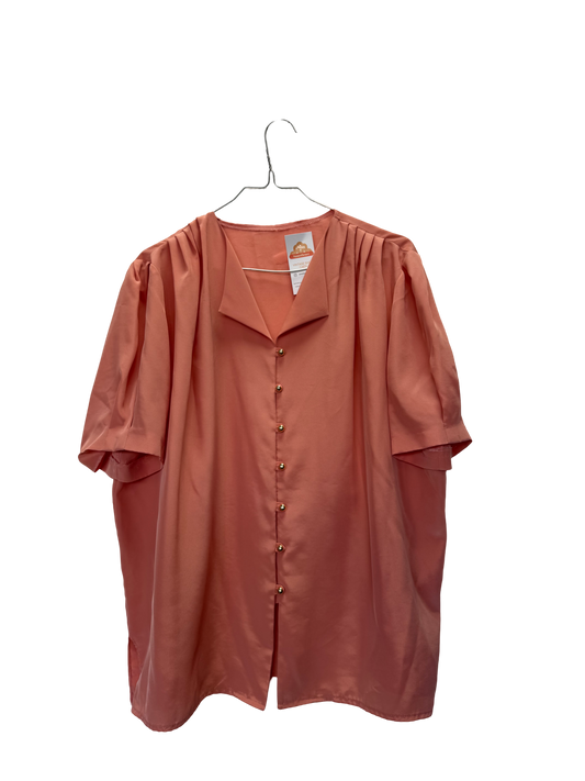 Chemise rose 80s