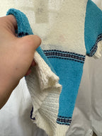 Cardigan bleu 70s