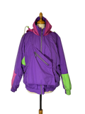Blouson violet 90s