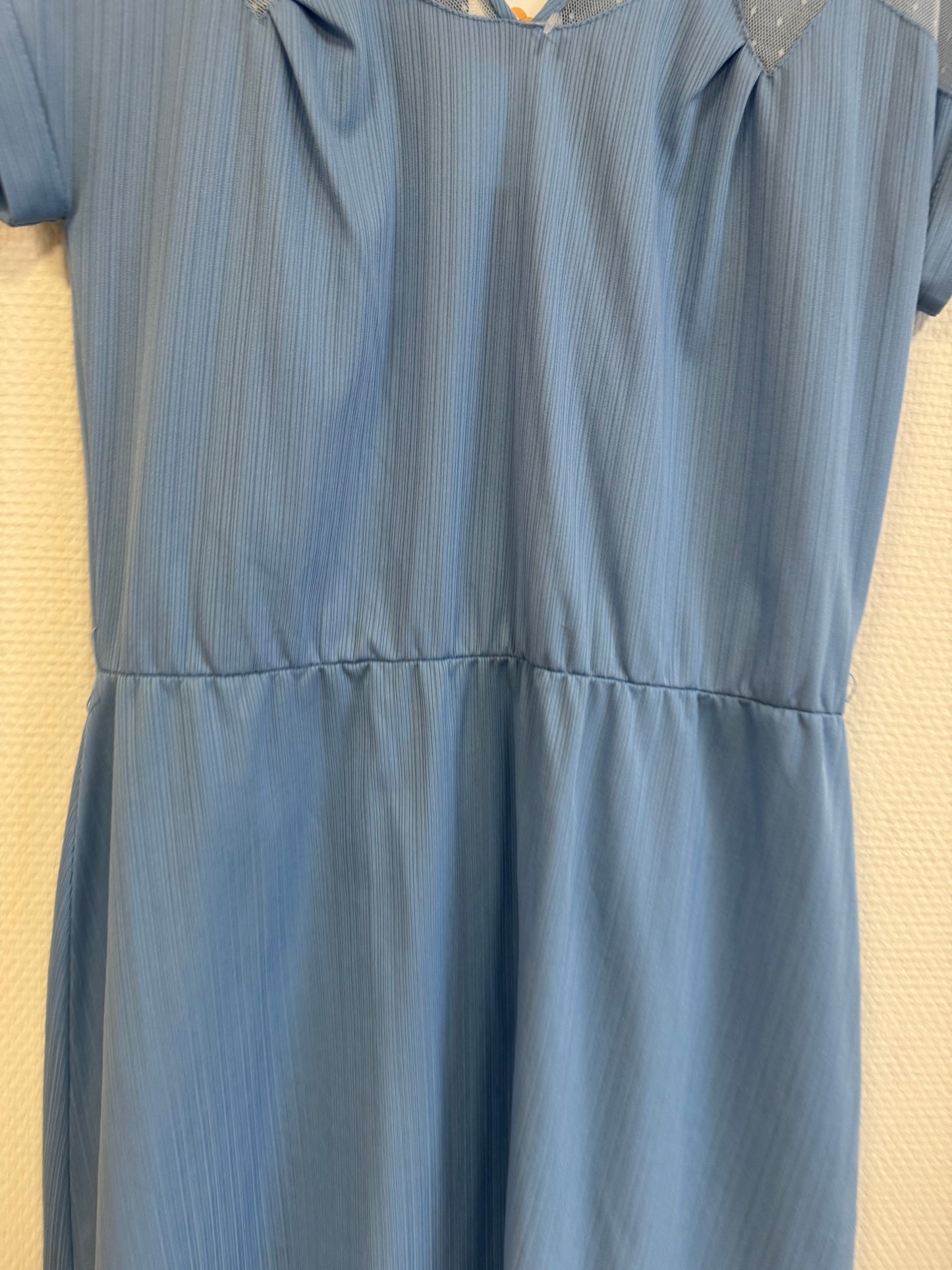Robe bleu 80s