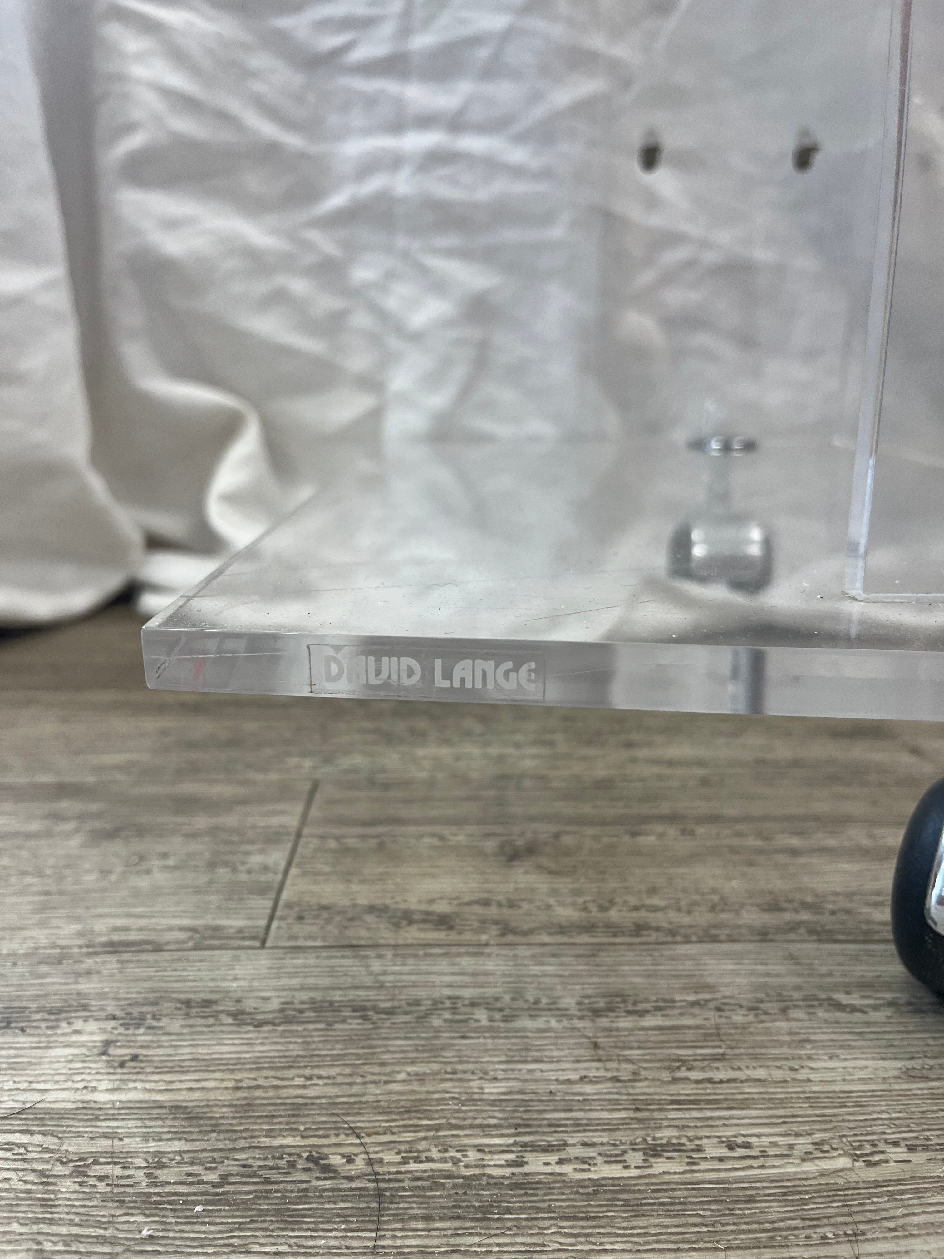 Desserte en plexiglas David Lange