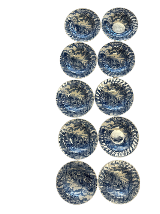 Assiettes creuses anglaise