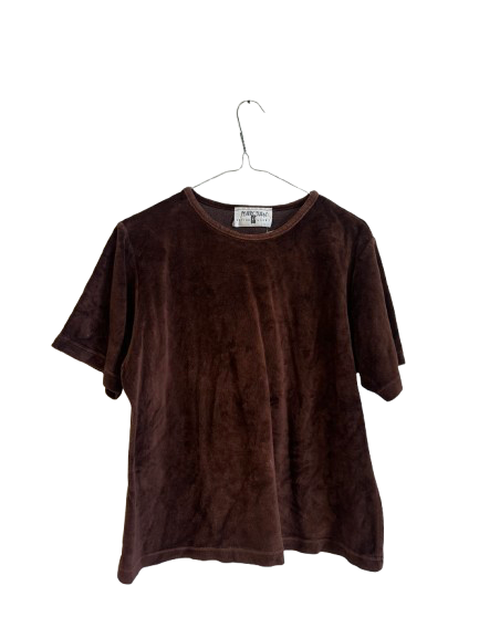 T-shirt en velours