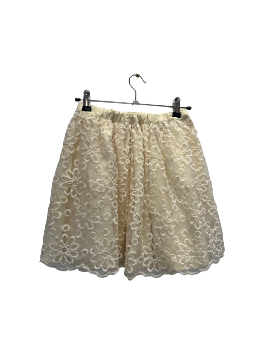 Mini jupe dentelle