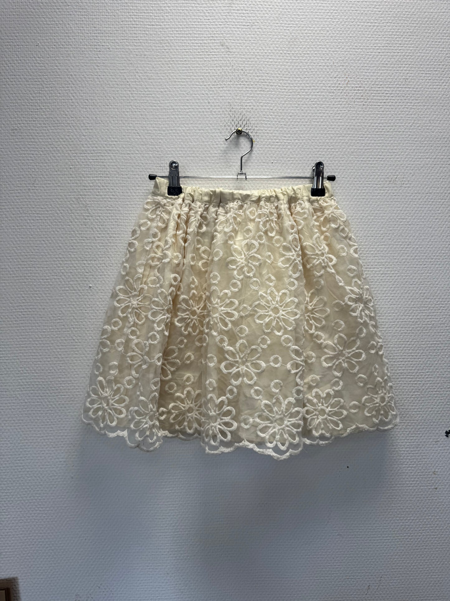 Mini jupe dentelle