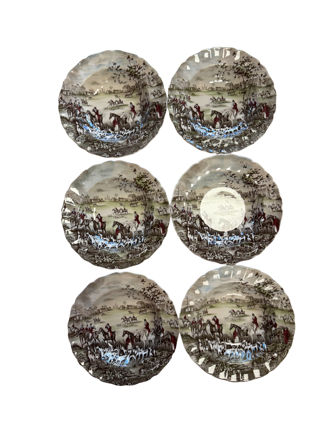 Assiettes plates anglaise