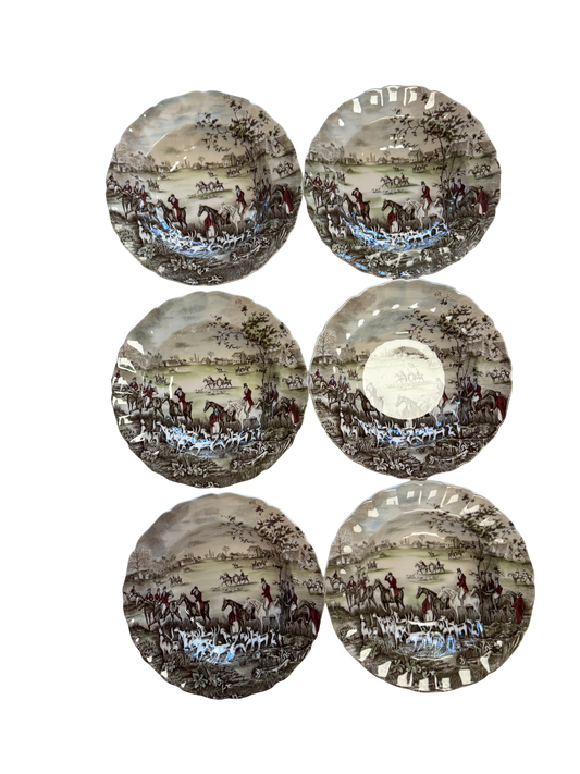 Assiettes creuses anglaise