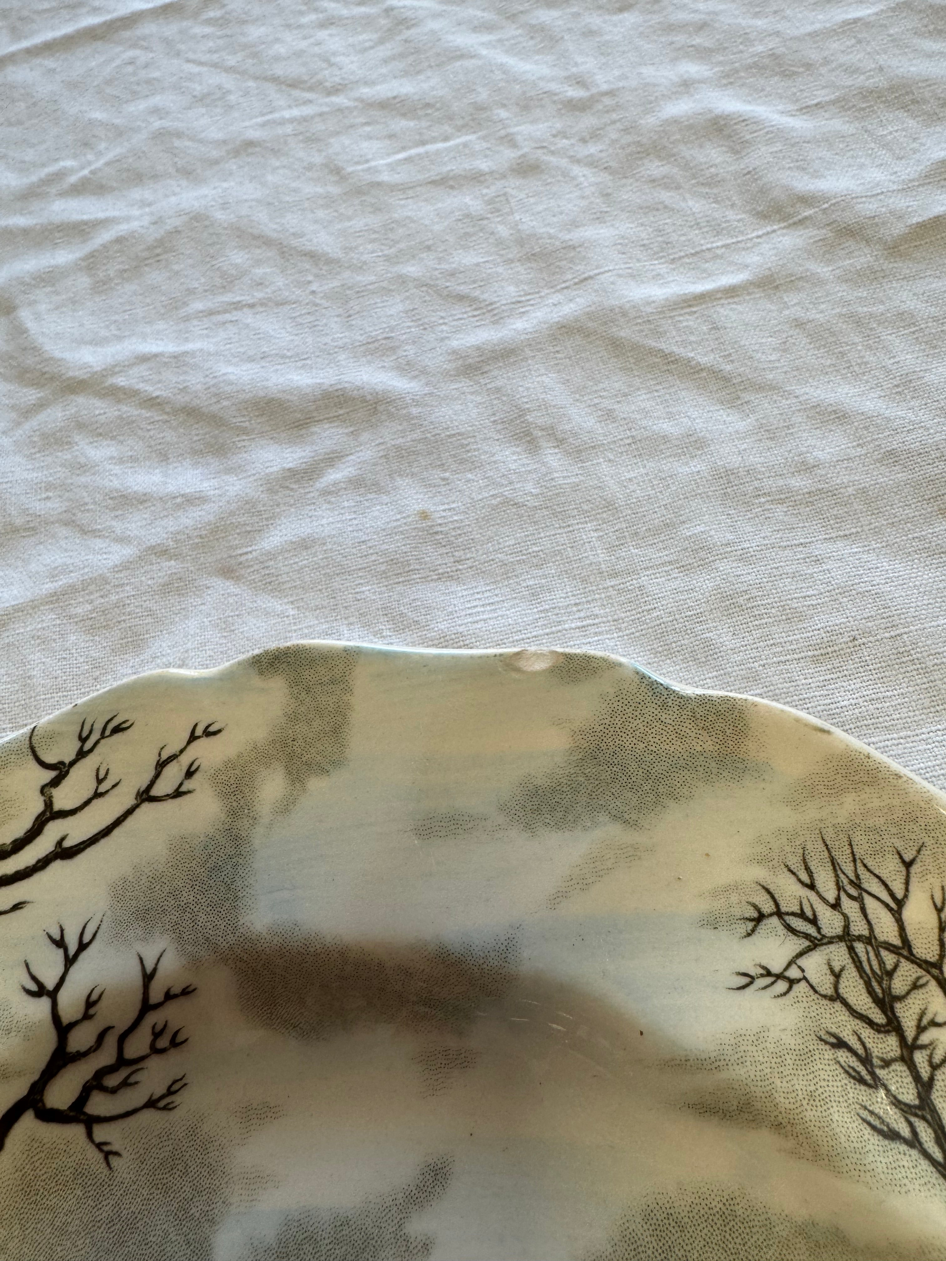 Assiettes plates anglaise