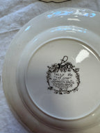 Assiettes plates anglaise