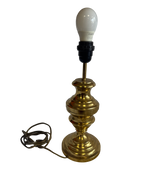 Lampe en métal doré