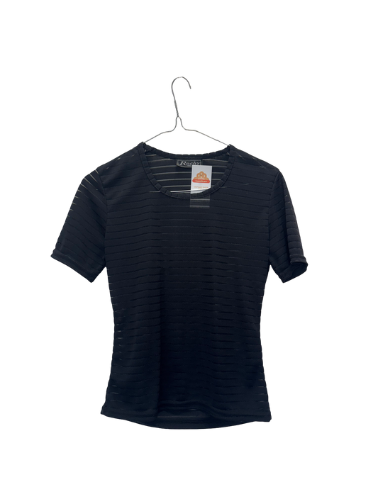 T-shirt noir Y2K
