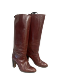 Bottes en cuir 70s