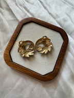 Boucles d'oreilles cygne
