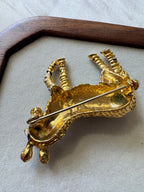 Broche zèbre
