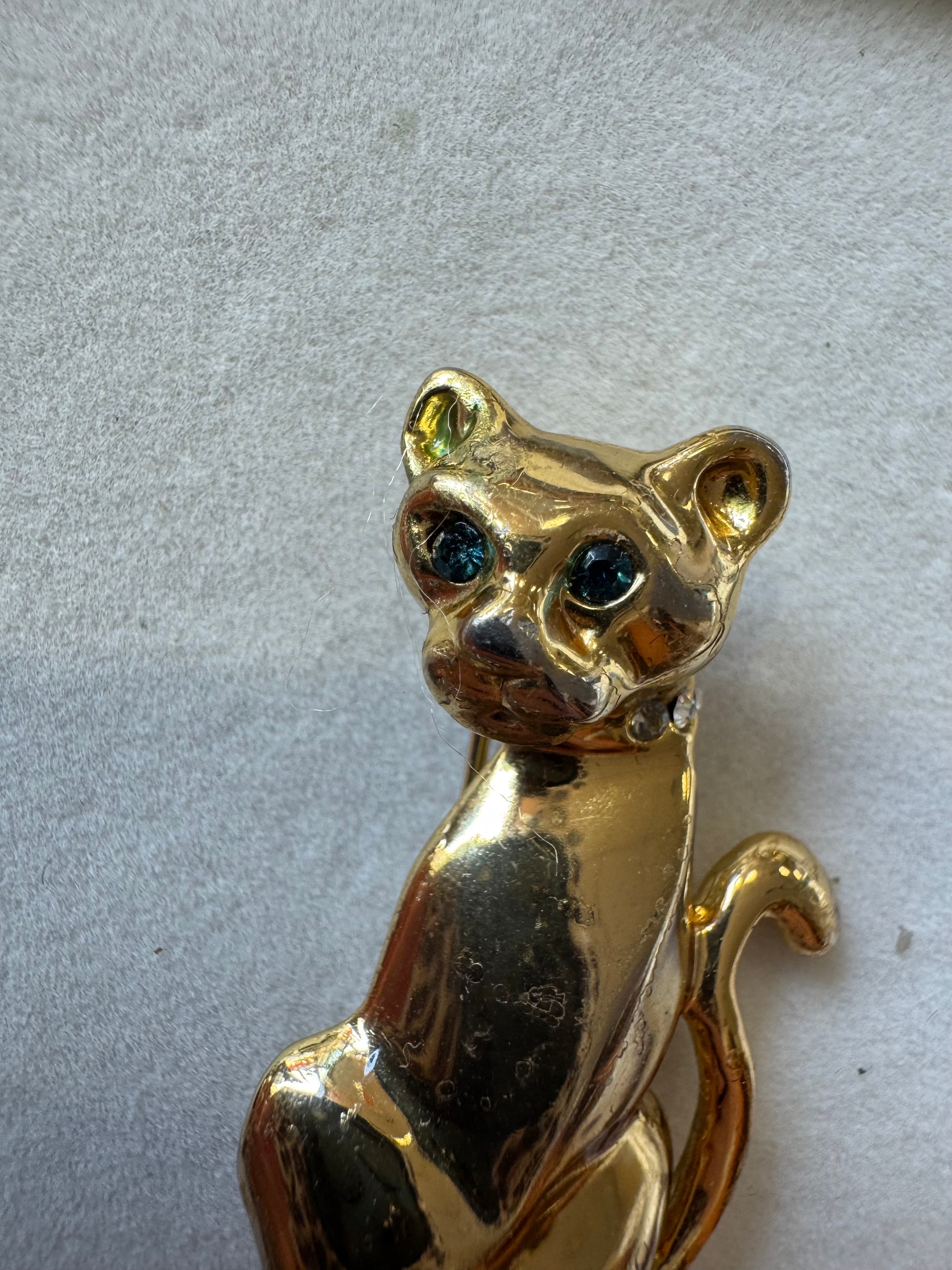 Broche léopard