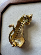 Broche léopard