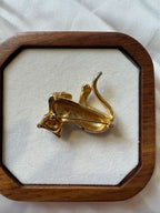 Broche léopard