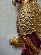 Broche perroquet