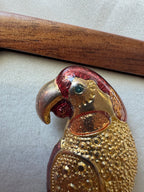 Broche perroquet