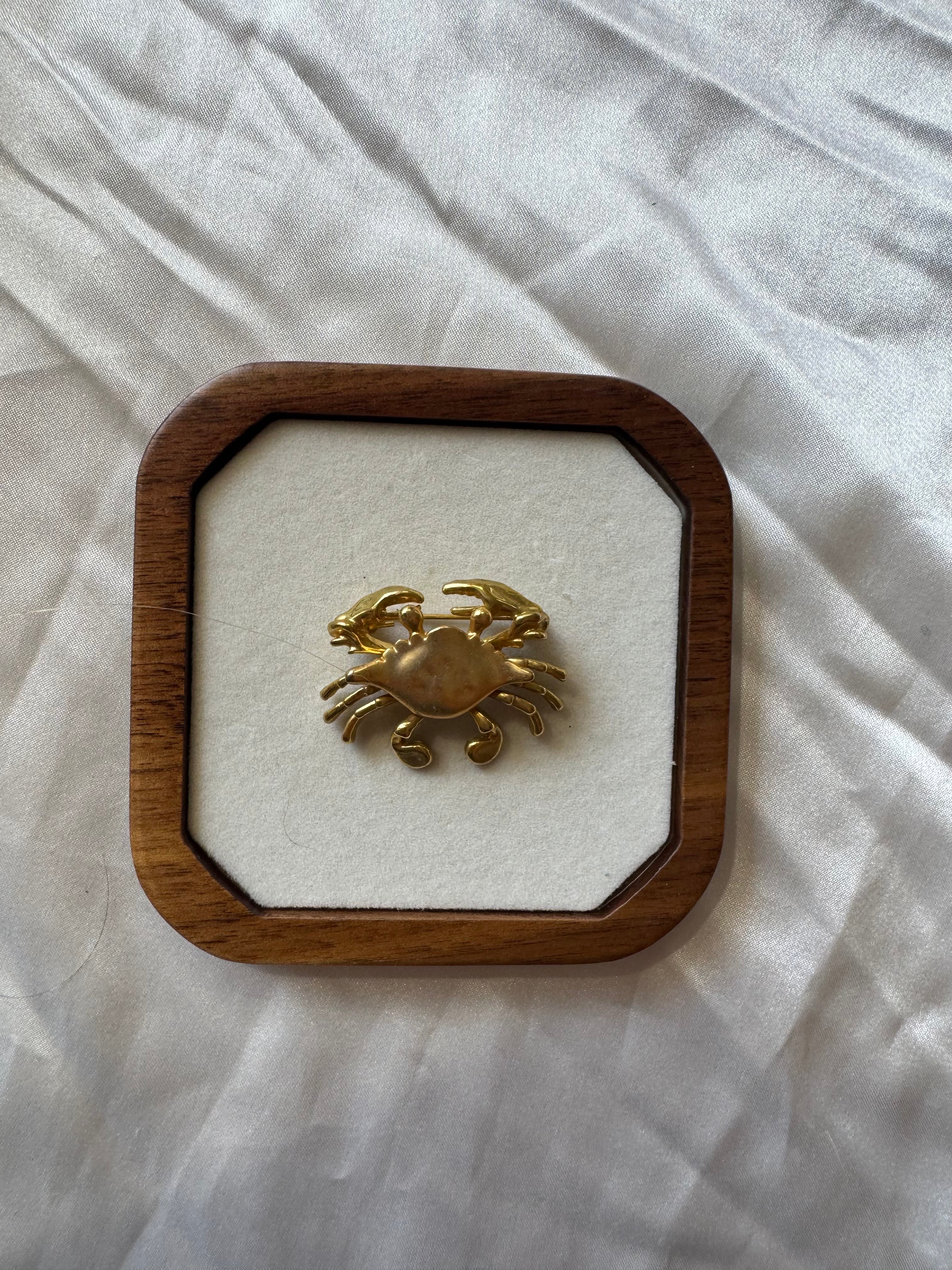 Broche crabe