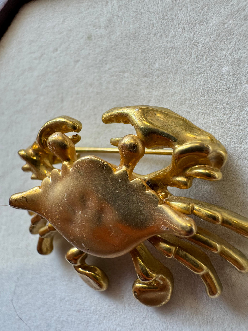 Broche crabe