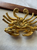 Broche crabe