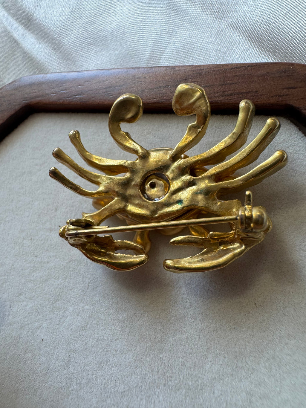 Broche crabe