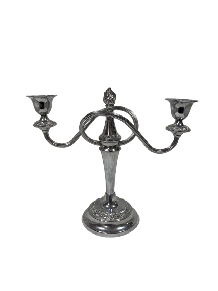 Chandelier argenté