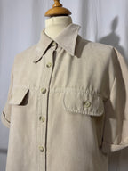 Chemise peau de pêche