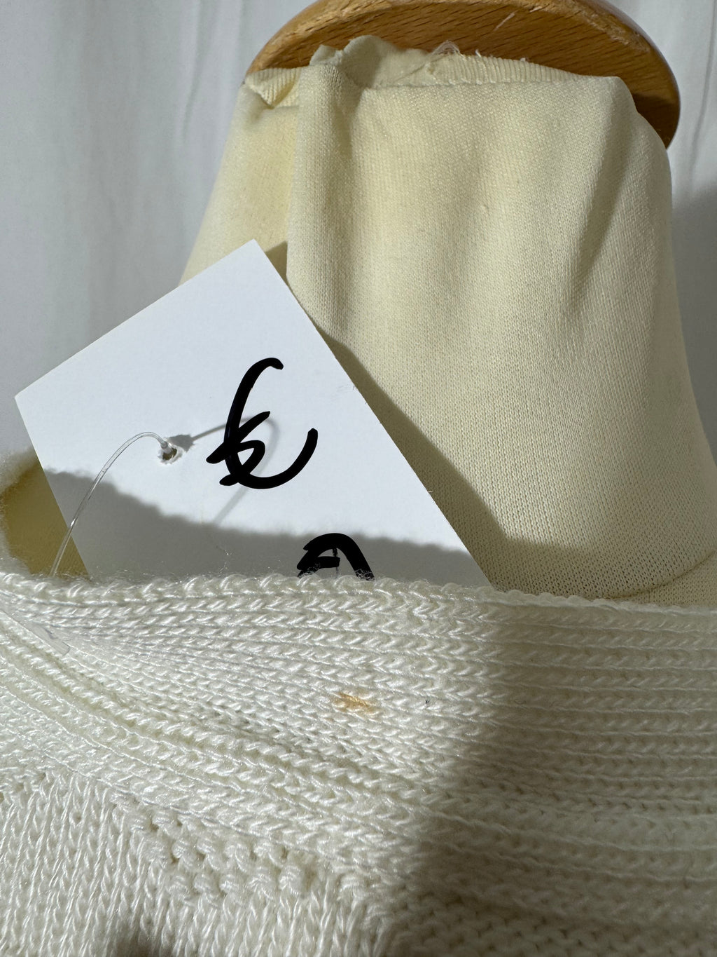 Cardigan blanc