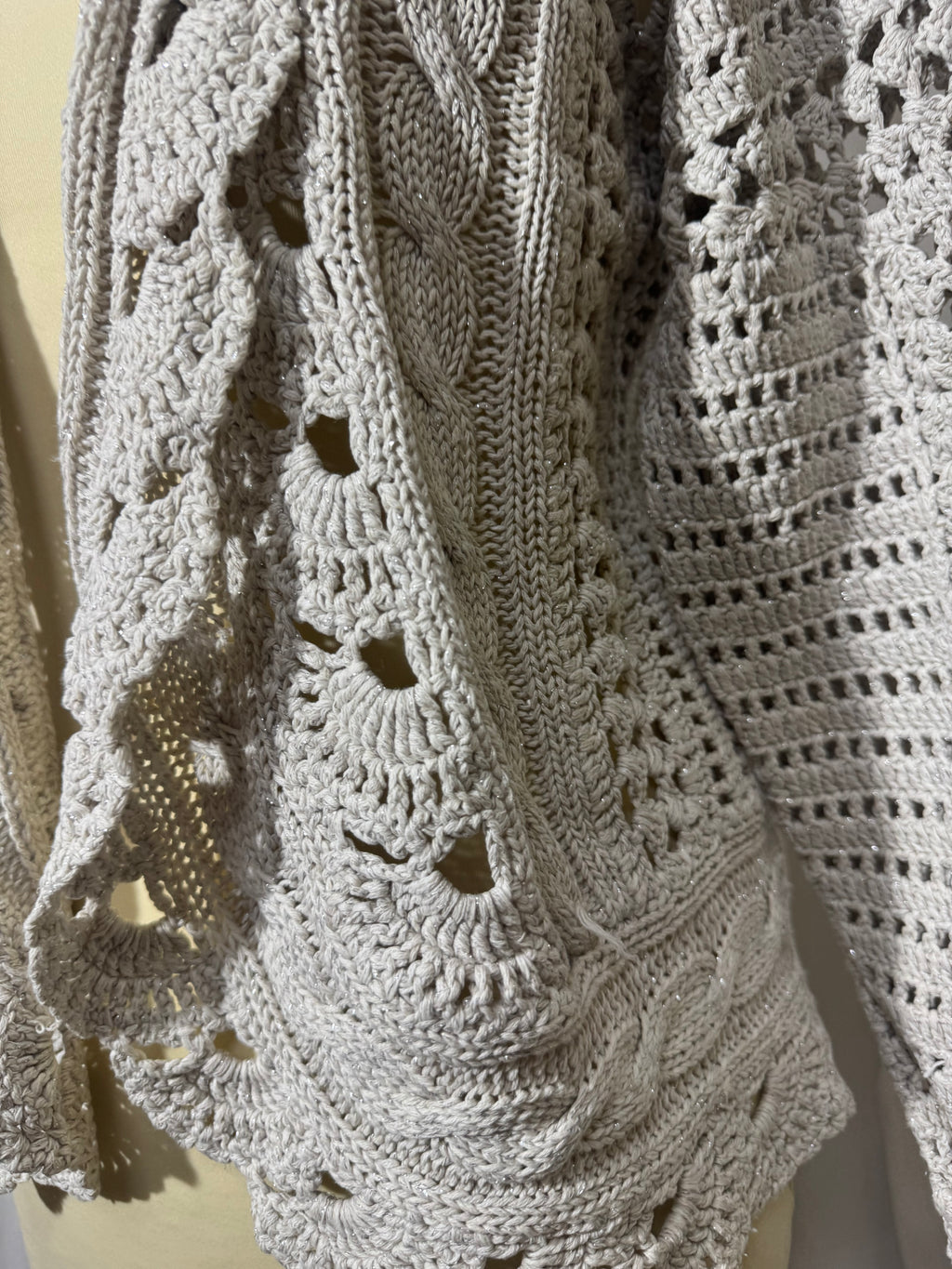 Cardigan à paillettes