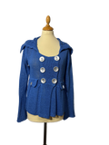 Gilet bleu Y2K