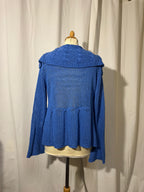 Gilet bleu Y2K