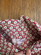 Chemise à fleurs 70s