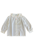 Chemise blanche brodée