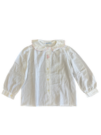Chemise blanche brodée