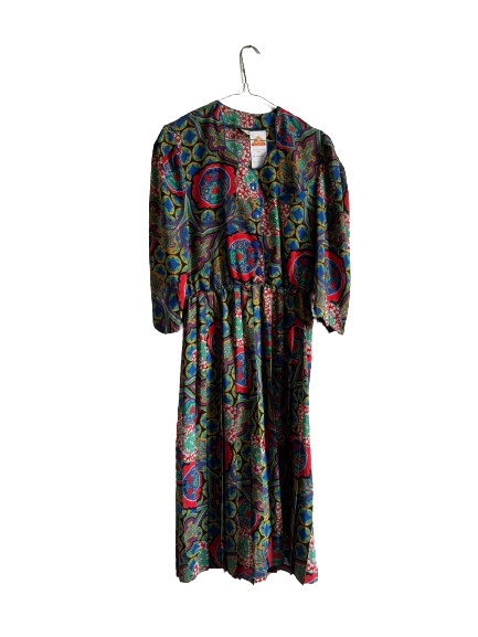 Robe à motif 80s