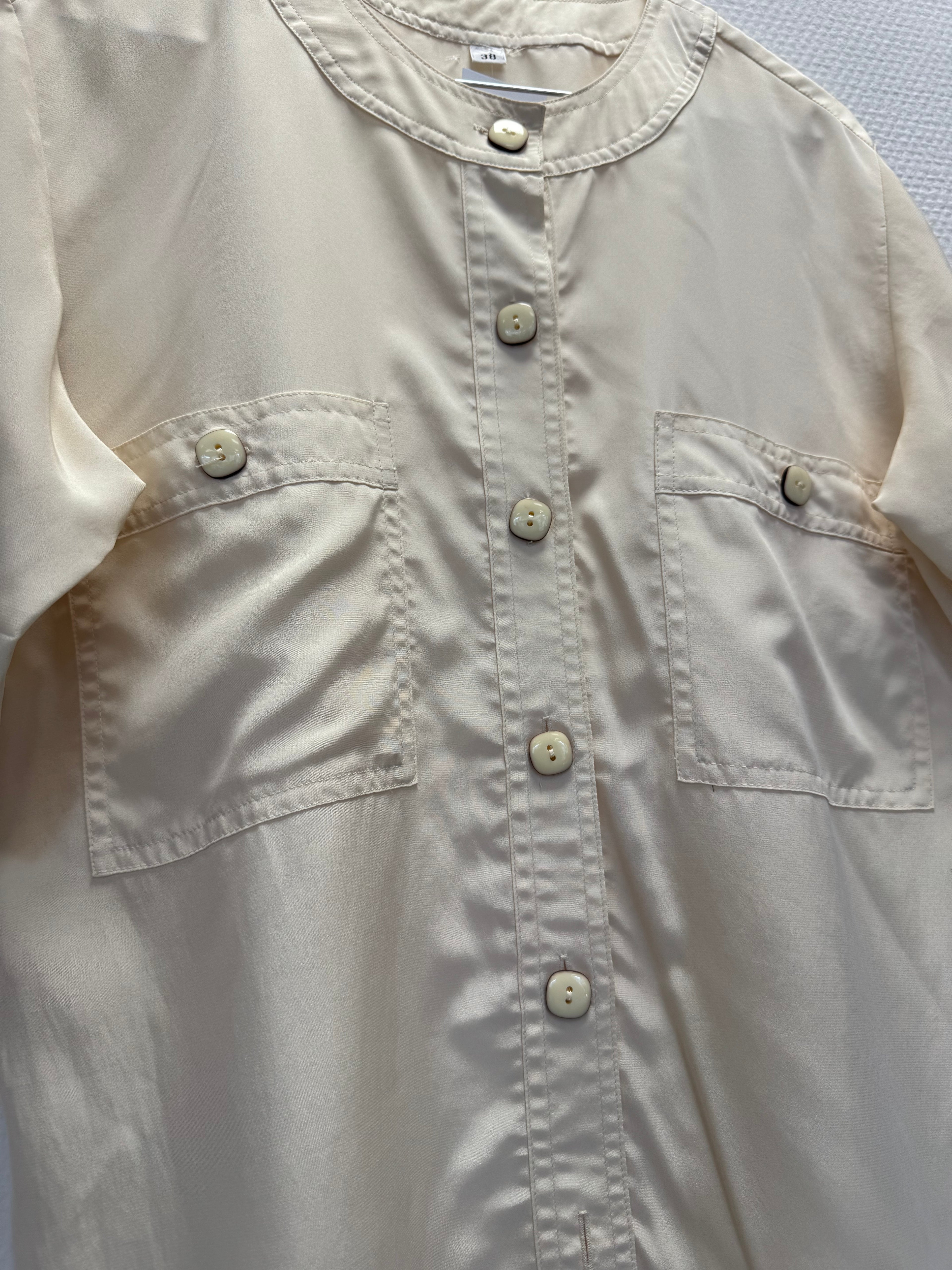 Chemise beige