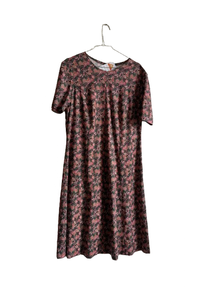 Robe à fleurs 70s