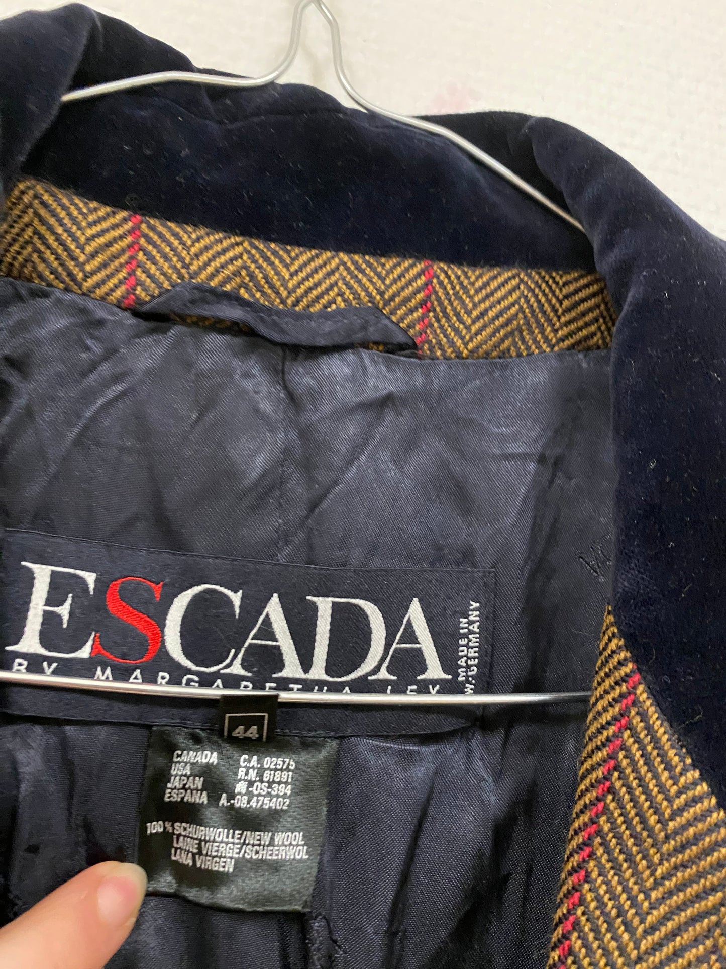 Blazer en tweed Escada